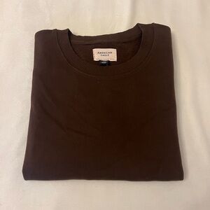 American Eagle Outfitters Chocolate Brown Sweatshirt